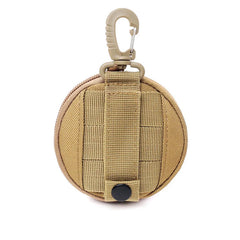 Molle tactical key bag change portable round bag