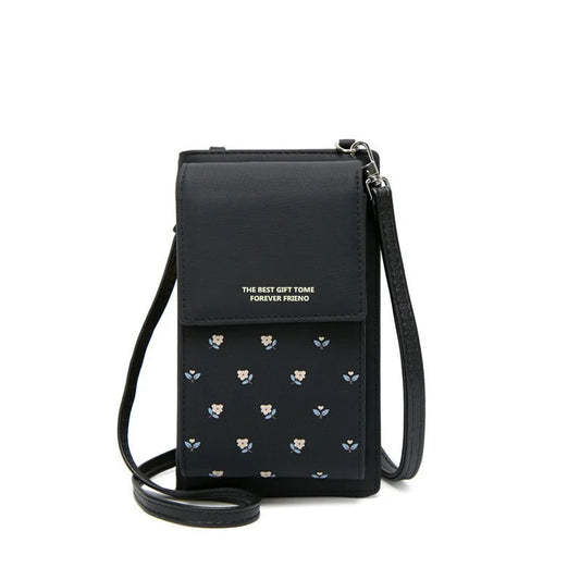 Multifunctional Mini Shoulder Bag Leather Clutch Handbag