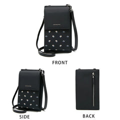 Multifunctional Mini Shoulder Bag Leather Clutch Handbag
