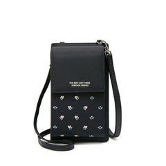 Multifunctional Mini Shoulder Bag Leather Clutch Handbag