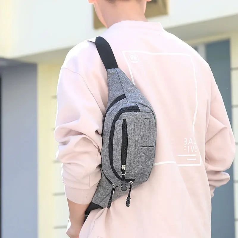 Waterproof Waist Bag Large Capacity Unisex Chest Bag