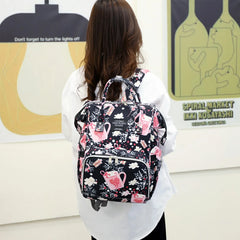 Fashionable Mummy Diaper Bag Backpack Large Capacity
