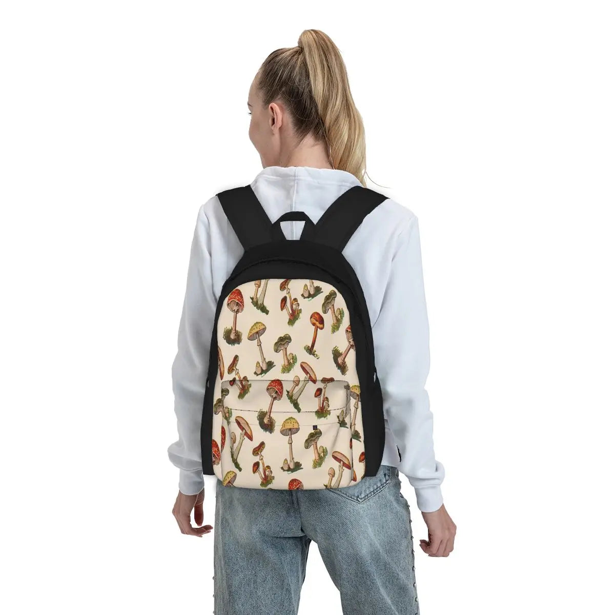 Mushrooms 3 Backpacks Men's Backpacks Bags For Women