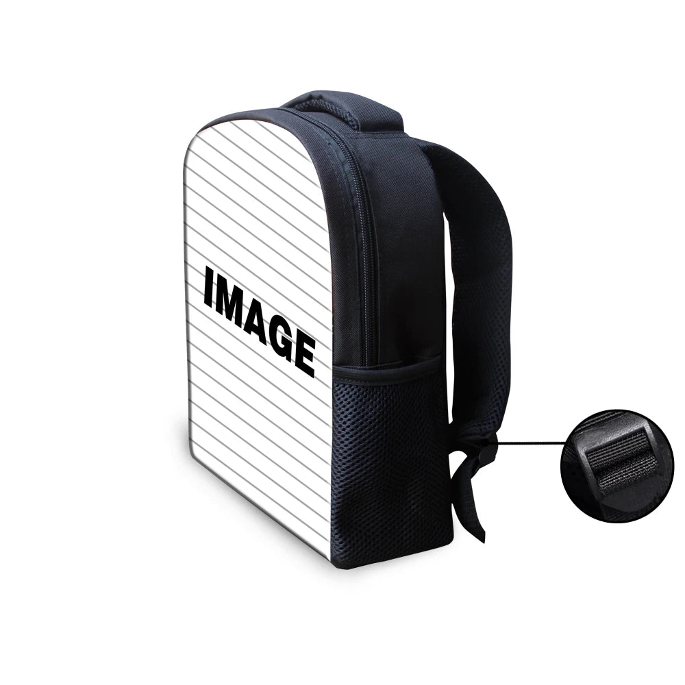 Music Notes Piano Keyboard Pattern Teenager School Bag Mini Mochila