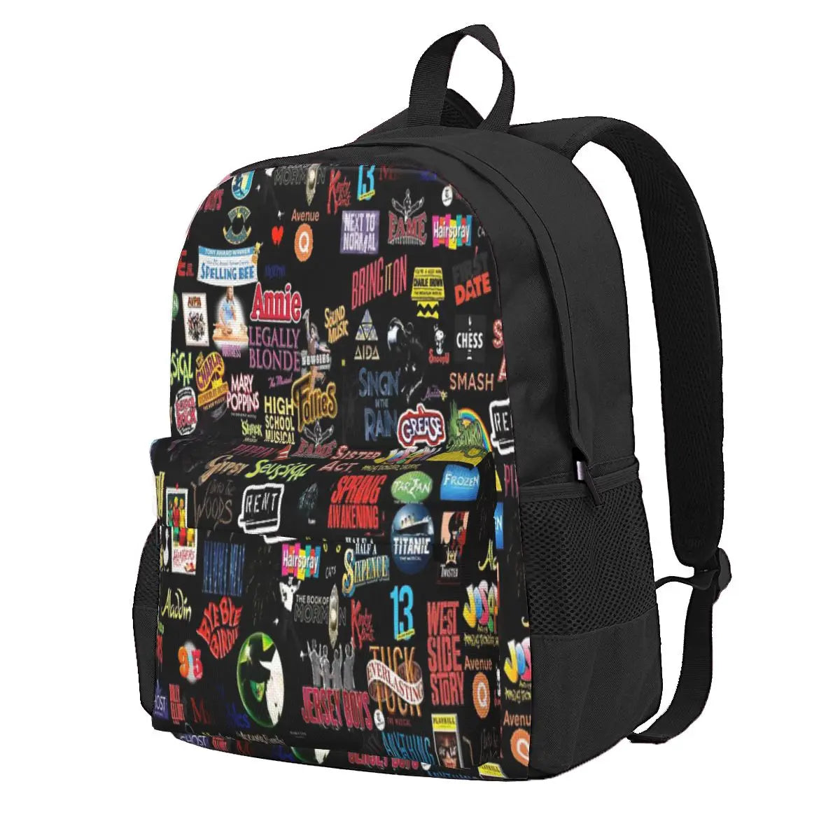 Musical Logos 2 Backpacks Men's and Women's Bags