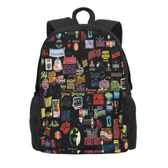 Musical Logos 2 Backpacks Men's and Women's Bags