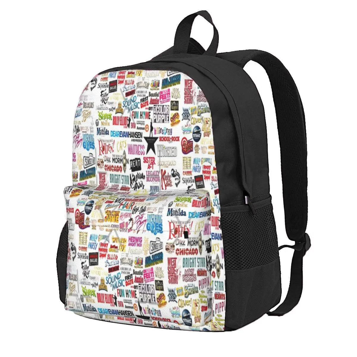 Musicals Backpacks Men's Bags For Women Child Travel