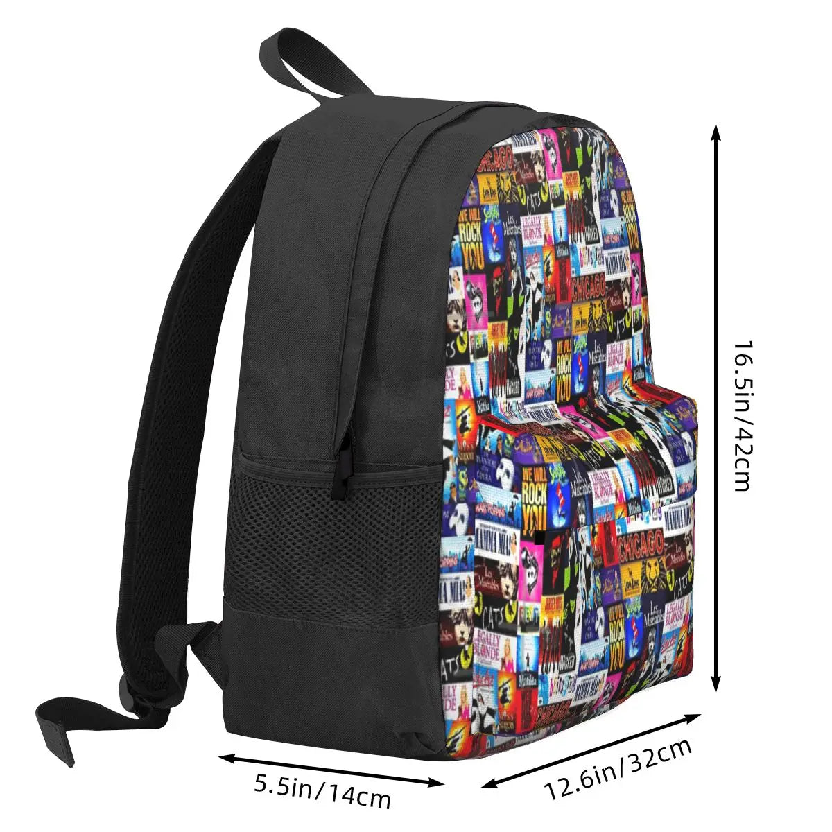 Musicals 2 Backpacks Men's and Women's Bag