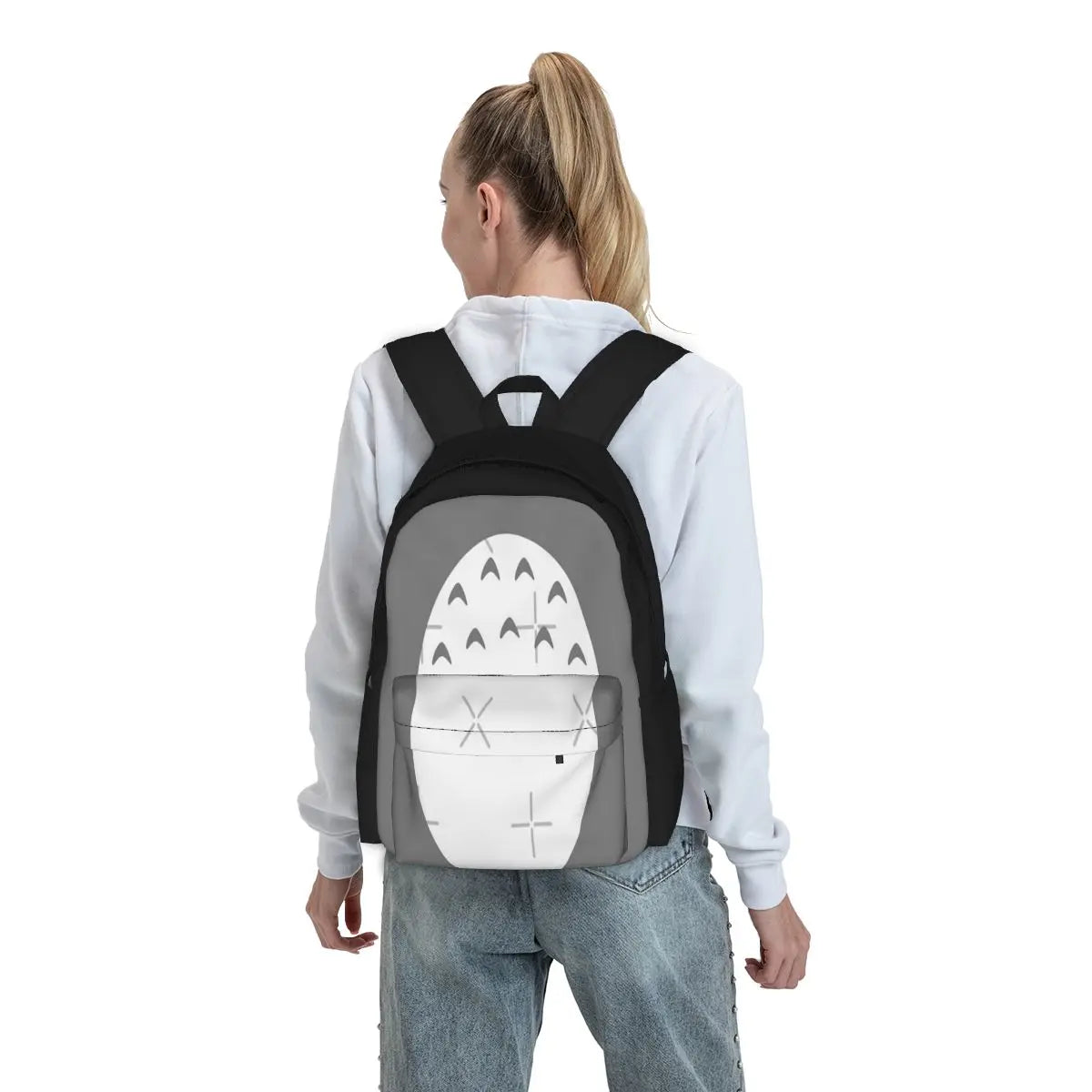 Fluffy Forest Spirit Belly Backpacks Men's & Women's Anime Bag