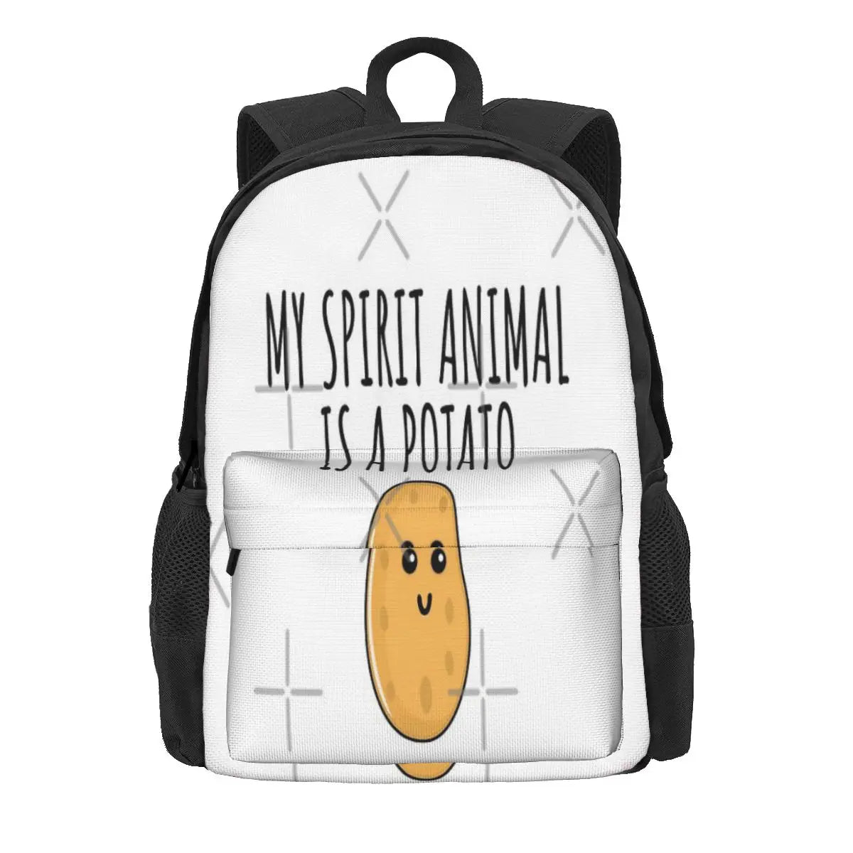 Spirit Animal Potato 2 Backpack Men Women Travel Bag