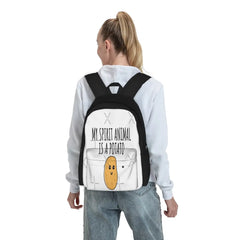 Spirit Animal Potato 2 Backpack Men Women Travel Bag