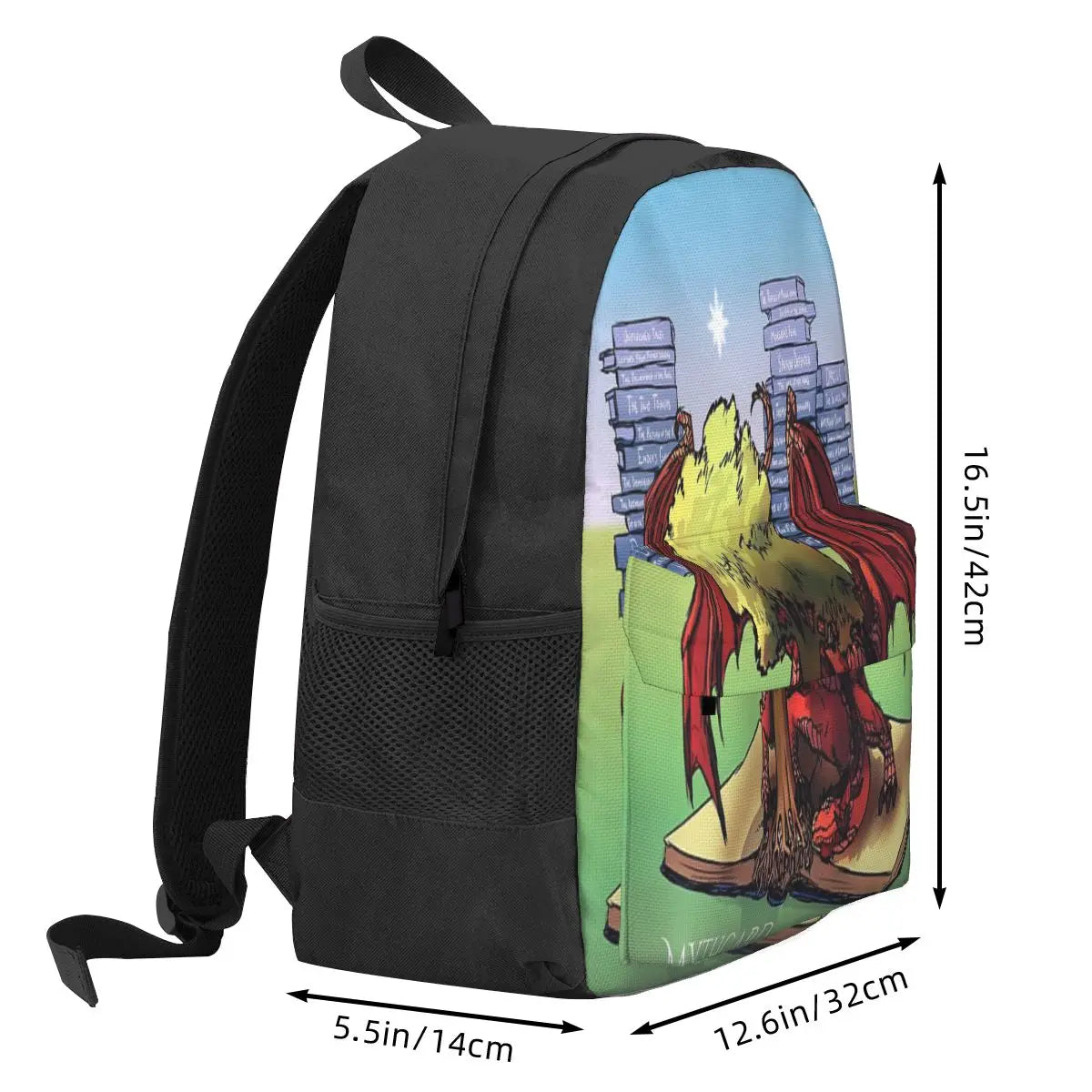 Mythgard Bookwyrm Backpacks Men's & Women's Bags