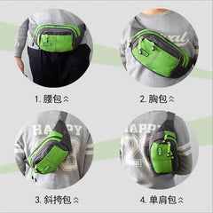Leather Travel Waist Belt Fanny Pack Pouch Money Wallet