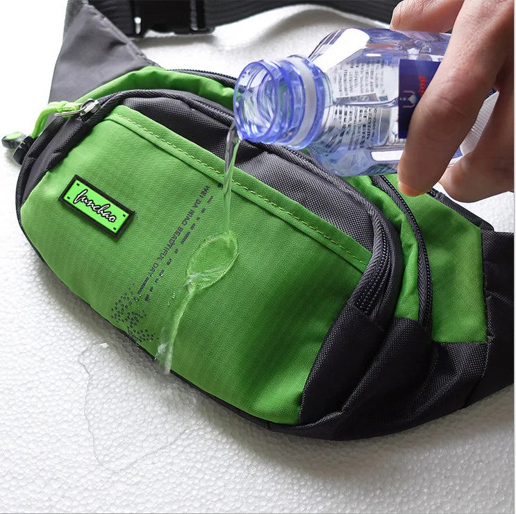 Leather Travel Waist Belt Fanny Pack Pouch Money Wallet
