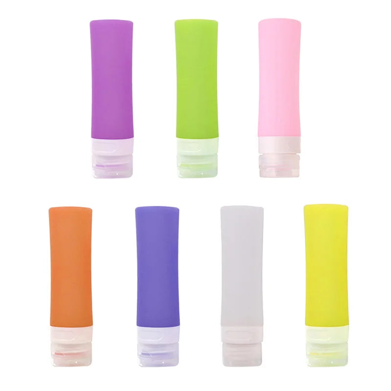 Silicone Travel Packing Bottle for Lotion Shampoo Bath Container