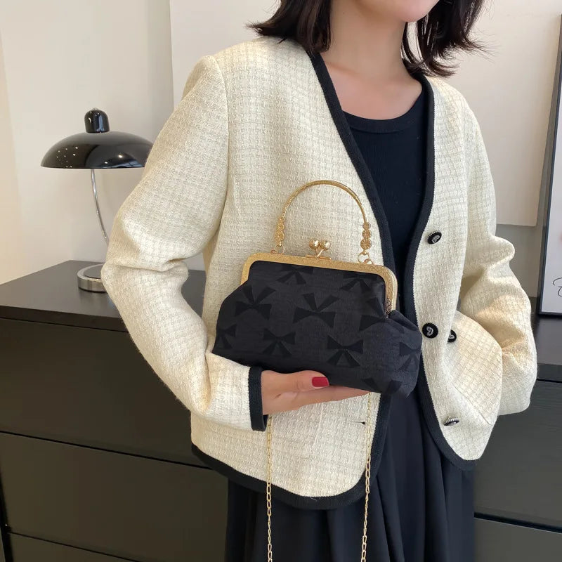 Small Chain Crossbody Bag Women Handbag PU Leather Hand Bag