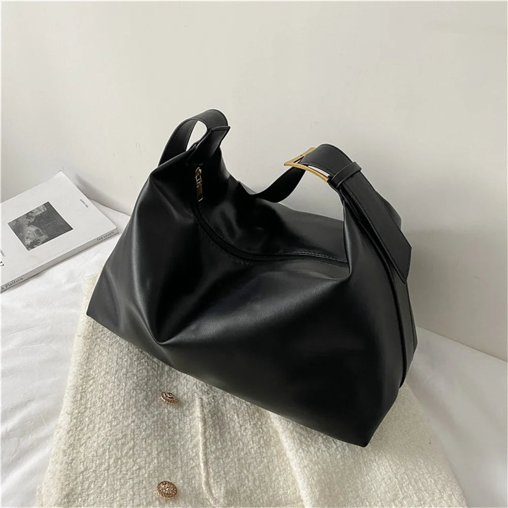 Vintage Boston Handbag Pillow Tote Bag for Women