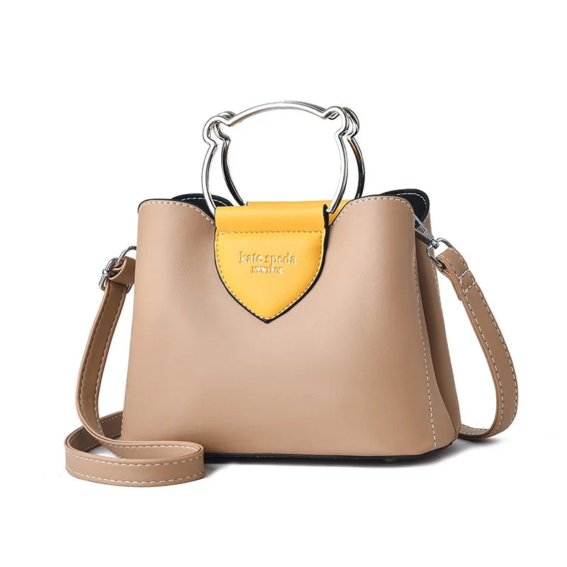PU Leather Women Handbag Cat Hand Female Shoulder Crossbody Bags for Women