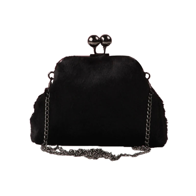 Vintage Women's Lay Bag Chain Crossbody Bag