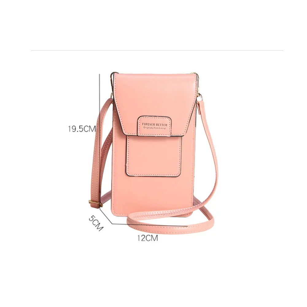 Women's Touch Screen Cell Phone Bag Wallet Shoulder Bags