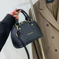 Vintage PU Leather Crossbody Bag with Zippers Straps