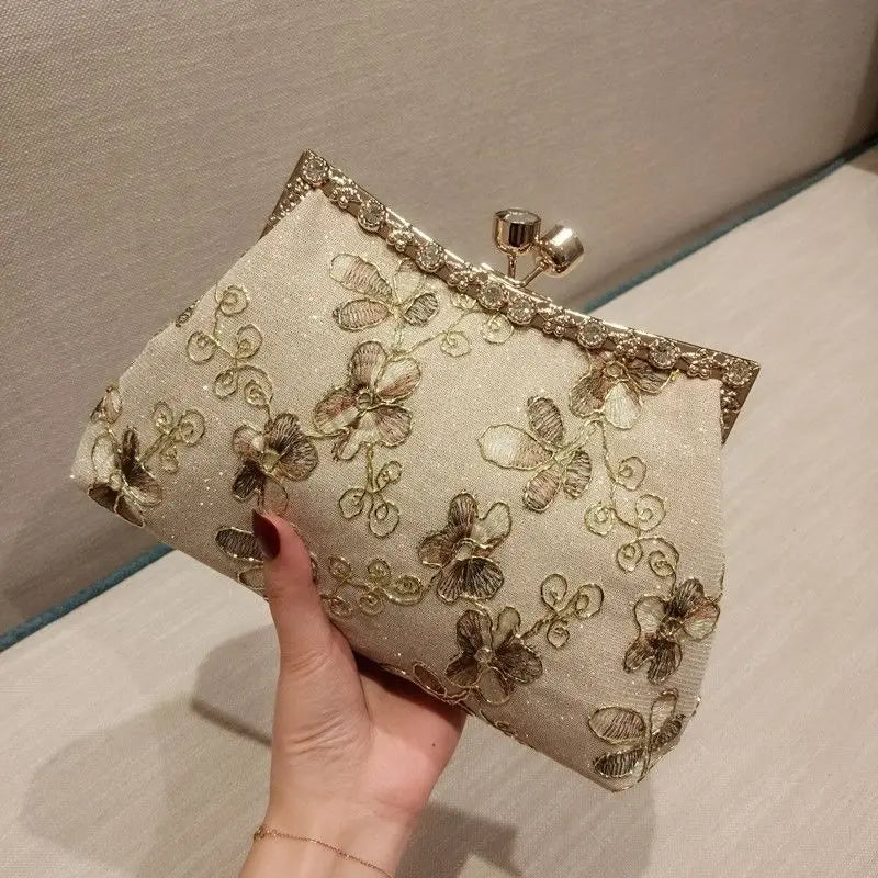 Vintage Small Shell Lock Bag Women's Handbags