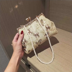 Vintage Small Shell Lock Bag Women's Handbags