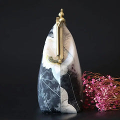 Vintage Shell Lock Crossbody Bag Women's Handbags Purse