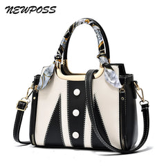 Plaid Shoulder Bag Female Ladies Totes