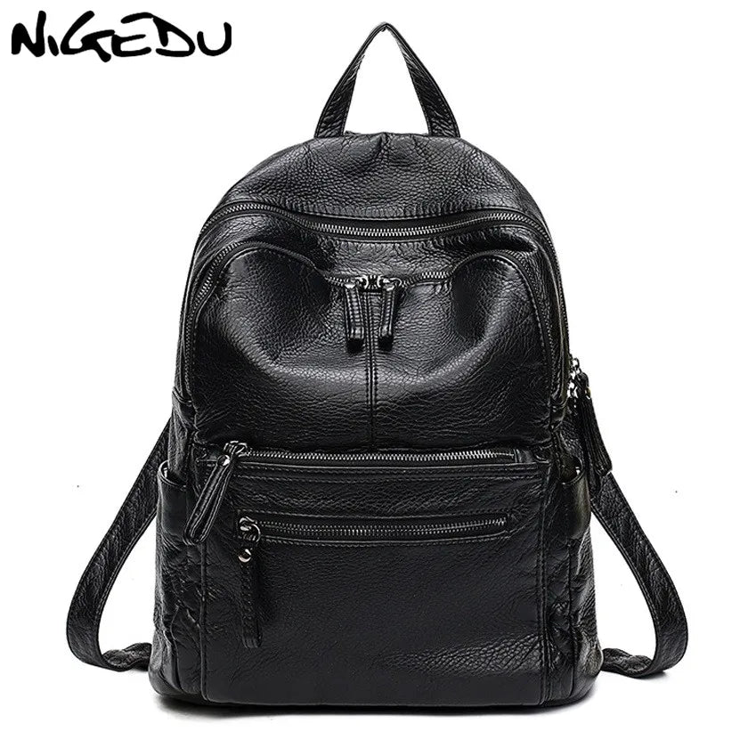 Large Capacity Women's Backpack Casual School Book Bag Travel Daypack