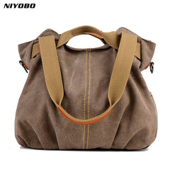 Casual Women Handbag Large Capacity Ladies Travel Totes Shoulder Bags