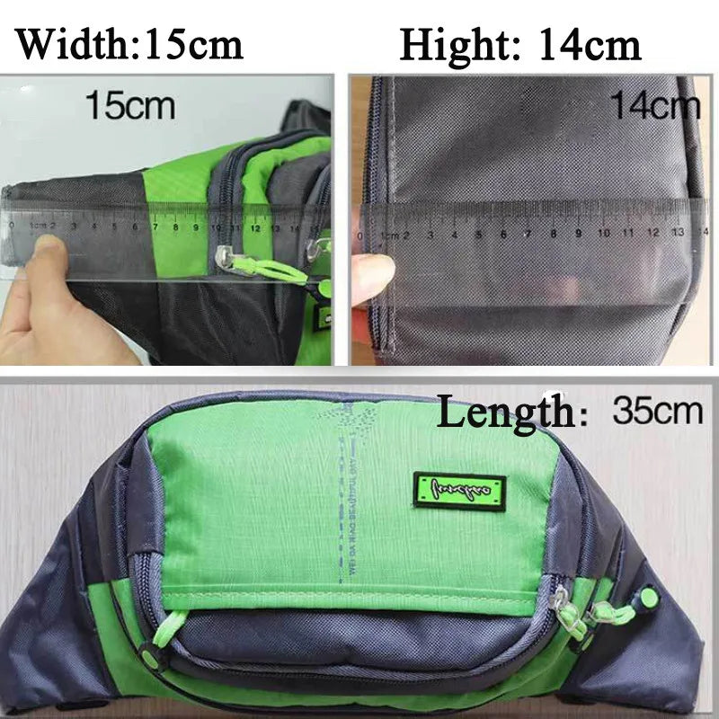 Canvas Messenger Bag Unisex Sport Shoulder Crossbody Bag