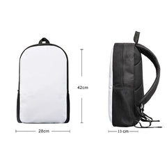 NOISYDESIGNS Border Collie Printing Schoolbag Backpack