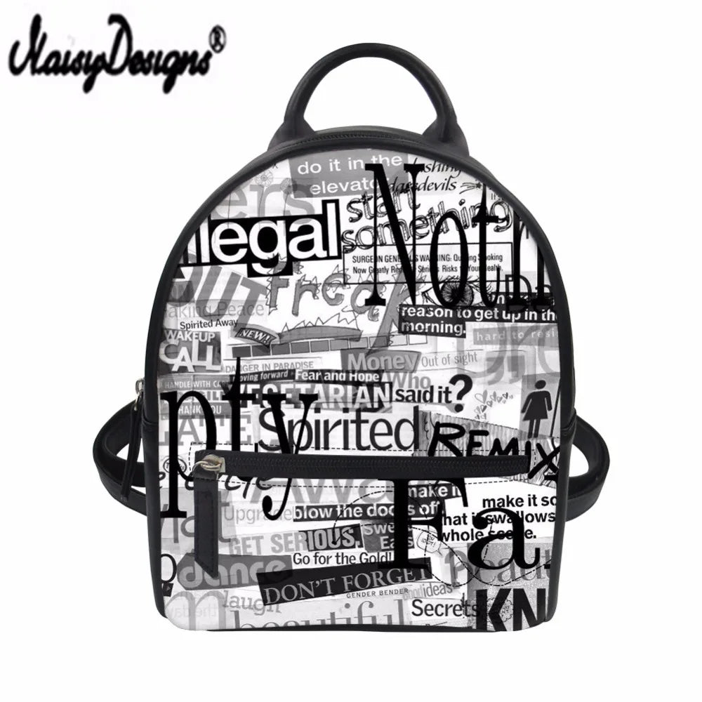 Women's PU Leather Backpack Classic Travel Bag