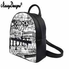 Women's PU Leather Backpack Classic Travel Bag