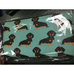 Skull Print Wallet for Women, Cash Holder & Phone Clutch