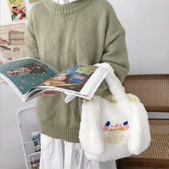 NONSAR Long Ear Plush All-Match Small Bag