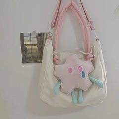 Japanese Girl Lolita Star Handbag Large Capacity