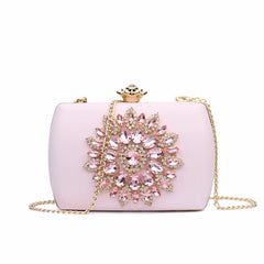 Diamond Evening Bag Wedding Clutches Lady Chains Small Pouch