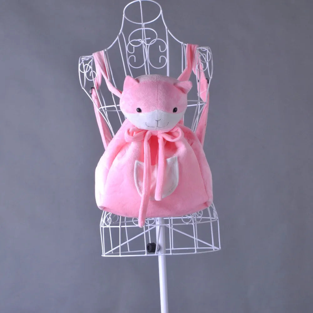 Chiaki Danganronpa Cat Backpack Pink School Girls Bag