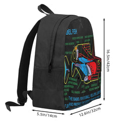 Ndvh Babel Fish H2G2 Backpacks Men's Backpacks Bags For Women
