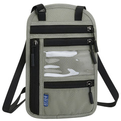 RFID Blocking Neck Pouch Passport Holder for Safe Travel