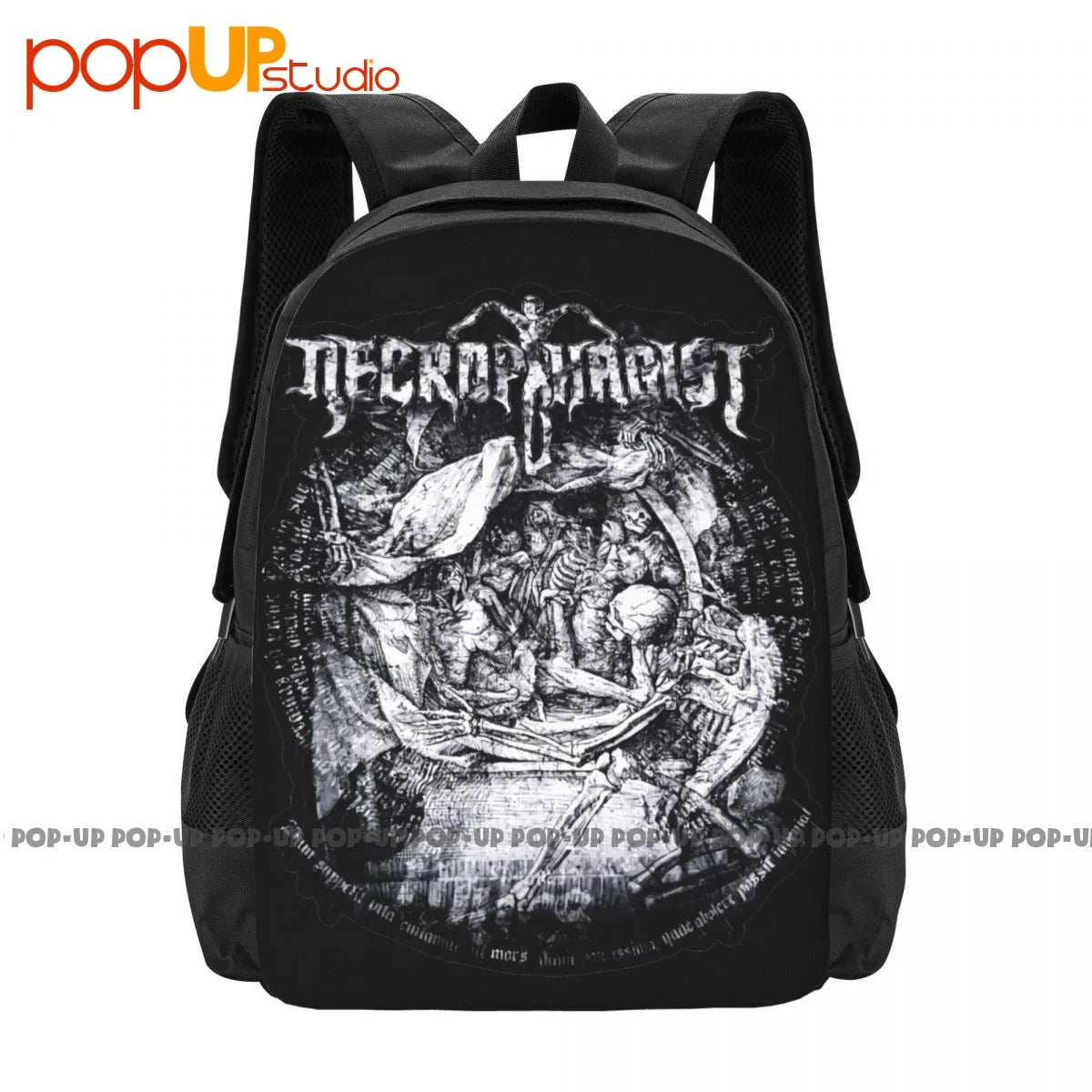 Necrophagist Mors Gym Tote Bag