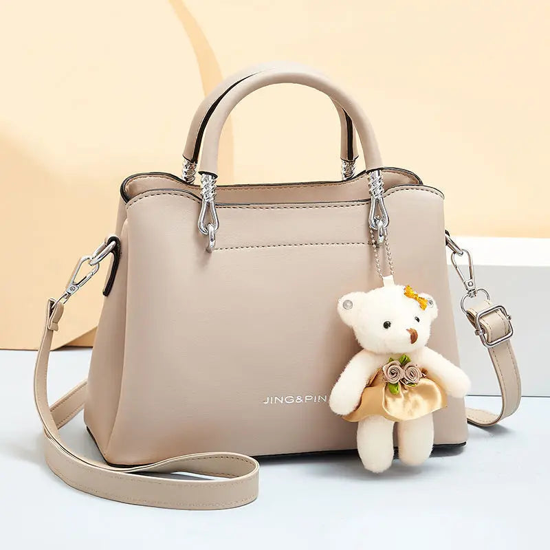 High-quality Handbag Women's Autumn Winter 3-layer Messenger Shoulder Bag