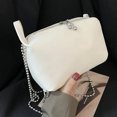Chain Shoulder Bag Summer Bucket Handbag