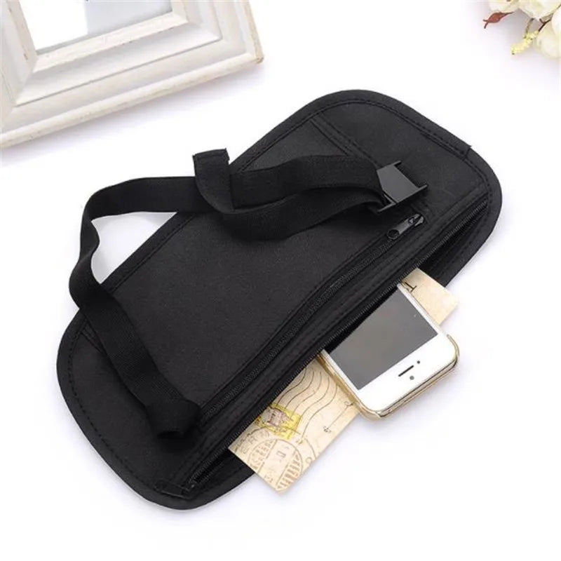 Invisible Travel Waist Packs Hidden Security Wallet 2#