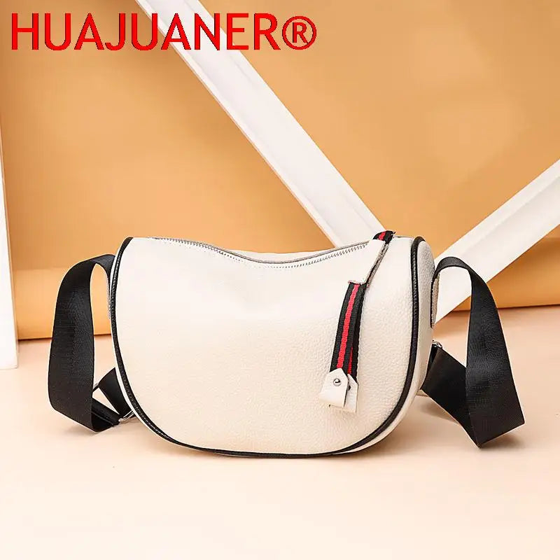 Vintage Crossbody Leather Cell Phone Shoulder Bag for Women