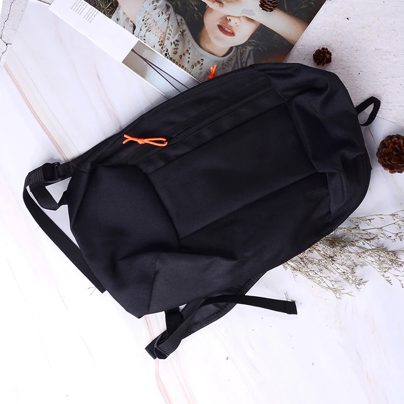 Unisex Sports Backpack Satchel with Soft Handle Lightweight Nylon