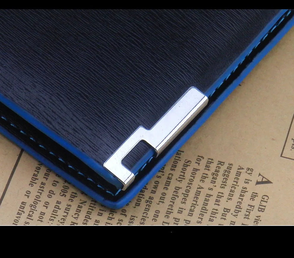 Men's Vintage Short Wallet Coin Purse ID Card Case