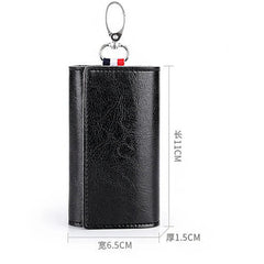 PU Leather Car Key Holders Keys Organizer Key Wallets Car Keychain 6 Colors